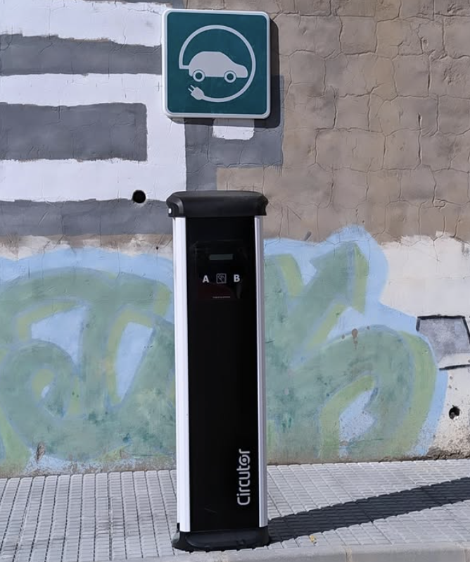 Instalación de punto de recarga